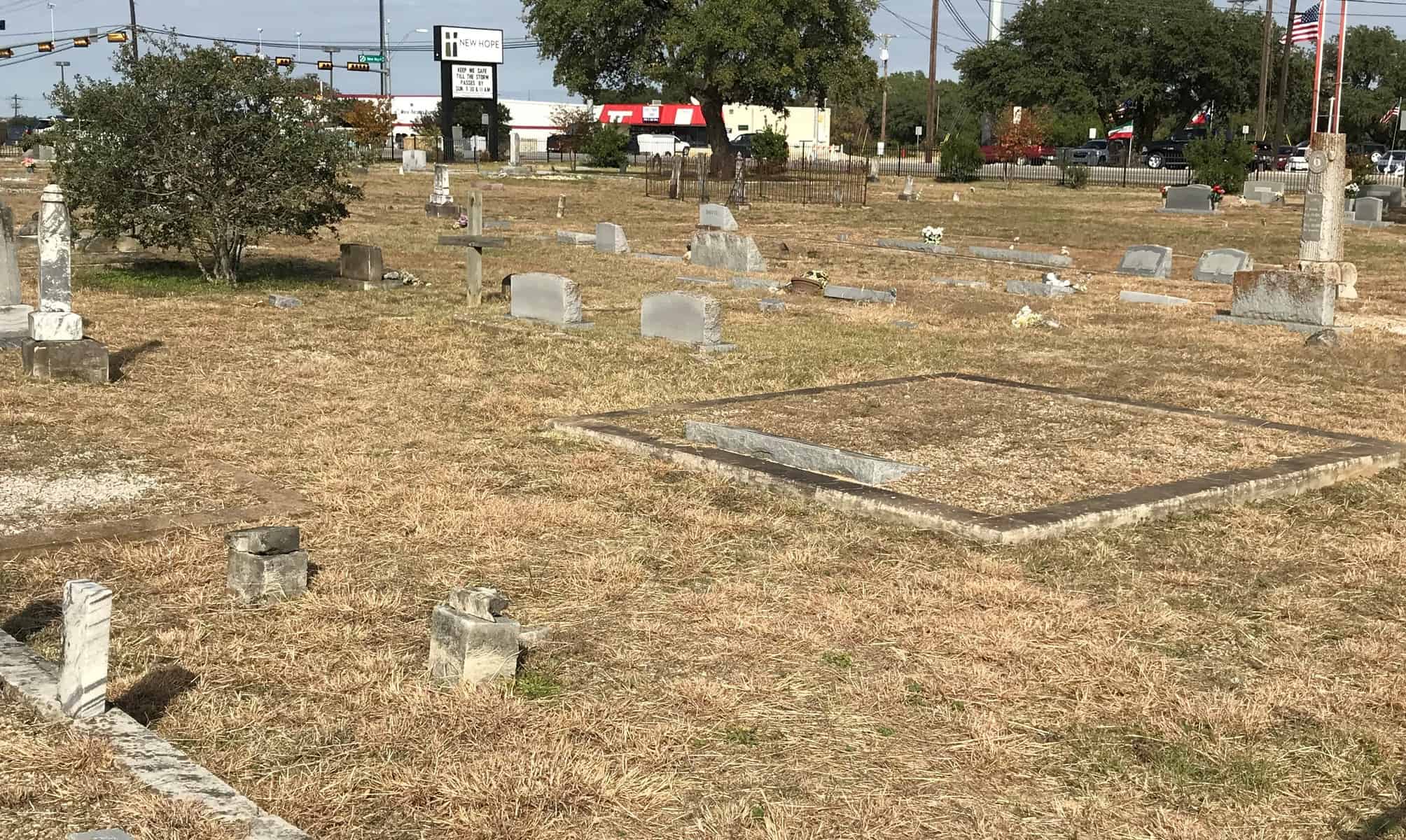 New Hope First Baptist Church & Cemetery Photo Courtesy Nancy Bell November 2018