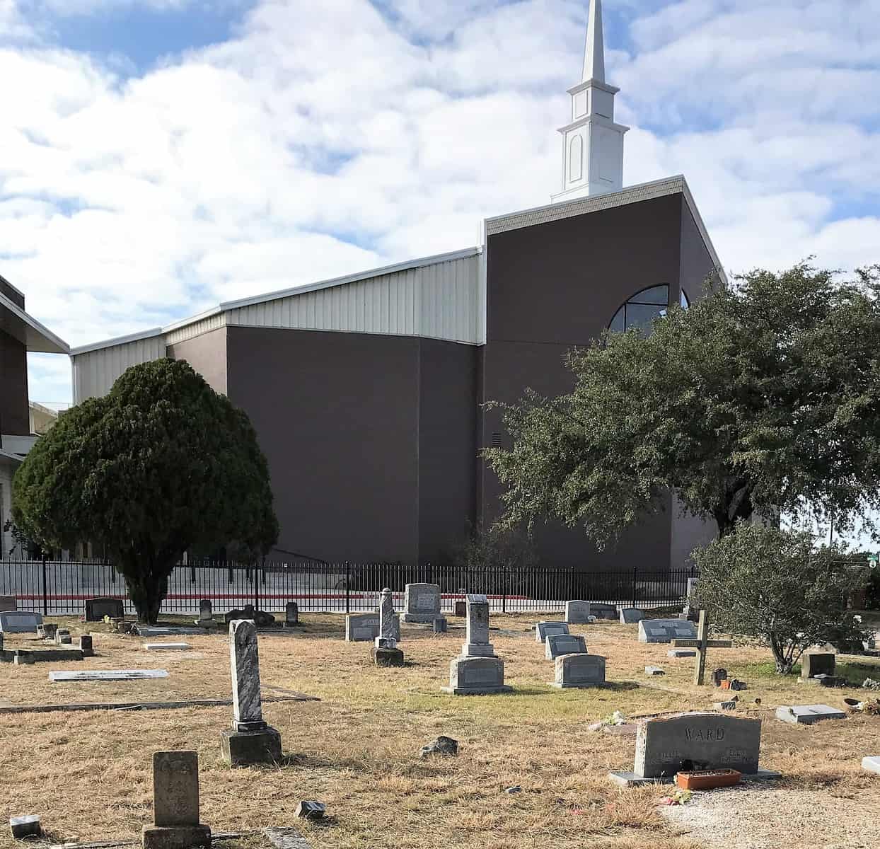 New Hope First Baptist Church & Cemetery Photo Courtesy Nancy Bell November 2018